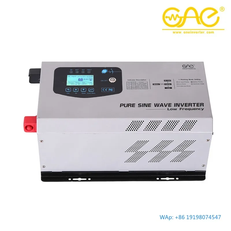 220V 24V Single Phase Pure Sine Wave Low Frequency Off Grid Solar Inverter WiFi RS485
220V 24V Single Phase Pure Sine Wave Low Frequency Off Grid Solar Inverter WiFi RS485