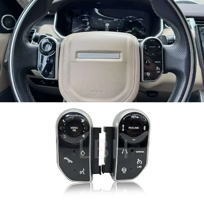 SAAR Compatible with Land Range Rover Sport Executive L494/L405 Steering Wheel LCD Control Buttons Touch Butto
SAAR Compatible with Land Range Rover Sport Executive L494/L405 Steering Wheel LCD Control Buttons Touch Butto