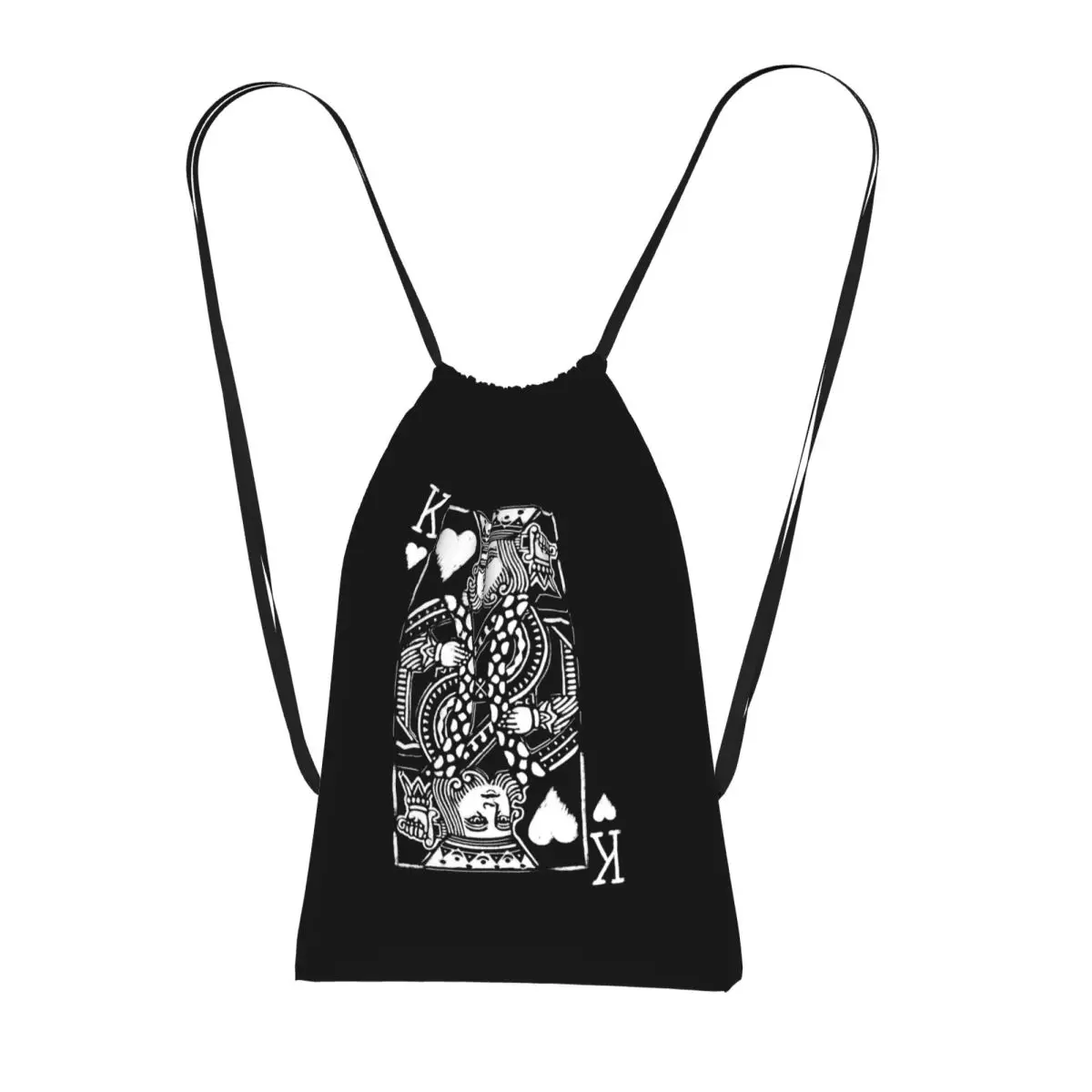 Рюкзаки с рисунком игральных карт King Of Hearts, модные сумки на шнурке, сумки для обуви, сумки для книг, сумки для мужчин и женщин, школьные сумки
Рюкзаки с рисунком игральных карт King Of Hearts, модные сумки на шнурке, сумки для обуви, сумки для книг, сумки для мужчин и женщин, школьные сумки
