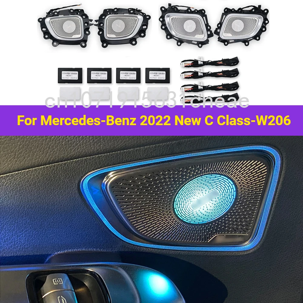 Для Mercedes-Benz New 2022 C Class-W206 обновление интерьера модернизированная турбинная розетка окружающий свет аксессуары для украшения автомобиля
Для Mercedes-Benz New 2022 C Class-W206 обновление интерьера модернизированная турбинная розетка окружающий свет аксессуары для украшения автомобиля