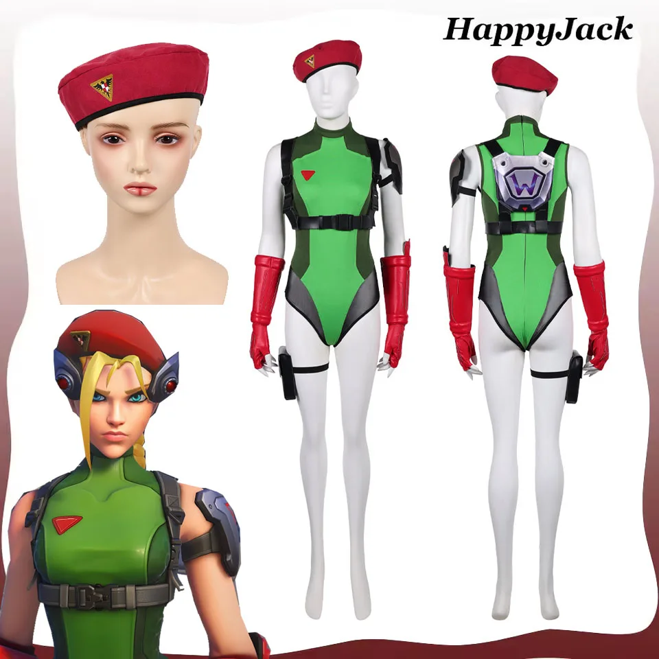 Widowmaker Cammy White Cosplay Costume Game OW Roleplay Jumpsuit Gloves Beret Hat Outfits Halloween Carnival Disguise Party Suit
Widowmaker Cammy White Cosplay Costume Game OW Roleplay Jumpsuit Gloves Beret Hat Outfits Halloween Carnival Disguise Party Suit