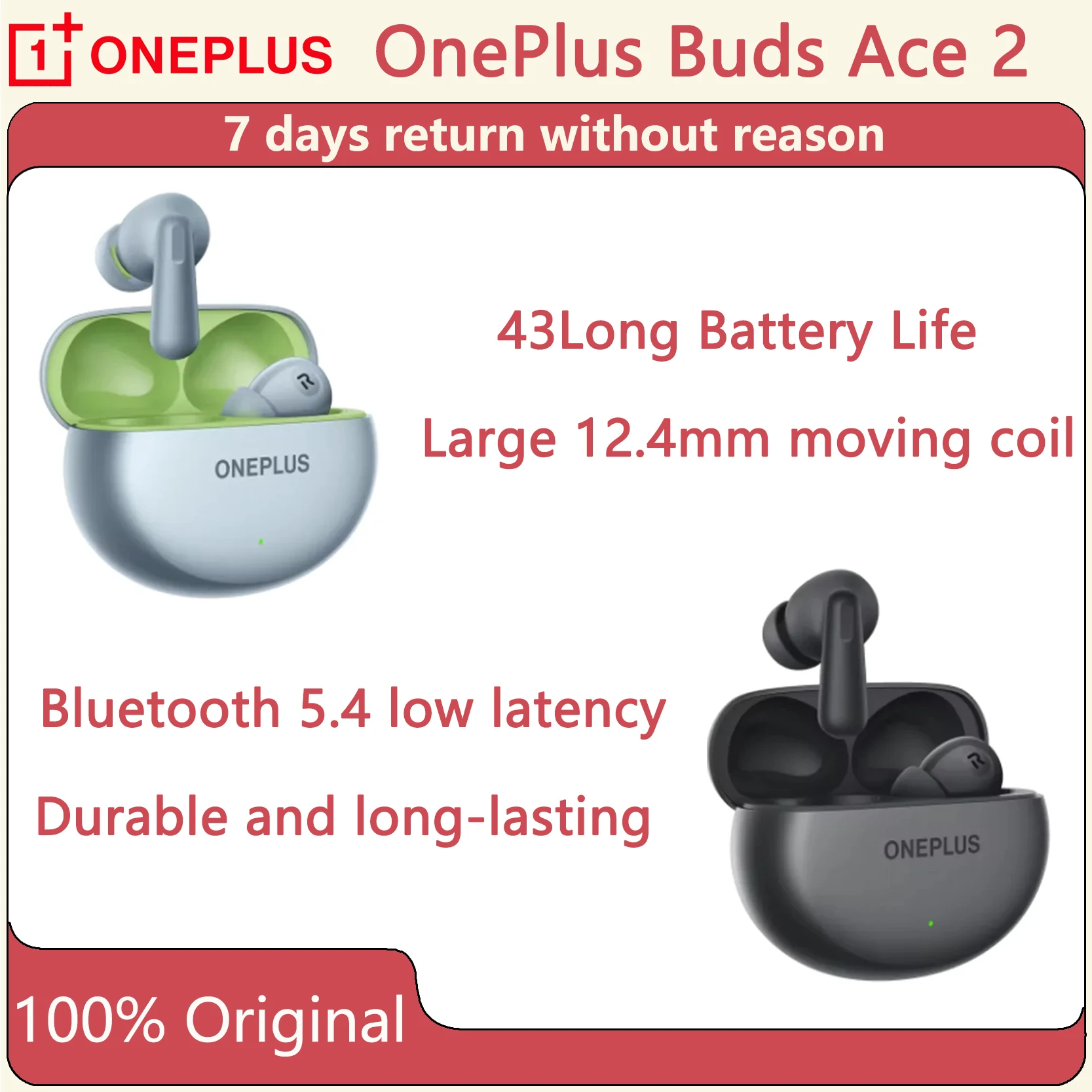 Оригинальный дизайн, погружной звук и долговечный аккумулятор OnePlus Buds Ace 2, повышает ваш аудиопутешествие на новый рост
Оригинальный дизайн, погружной звук и долговечный аккумулятор OnePlus Buds Ace 2, повышает ваш аудиопутешествие на новый рост