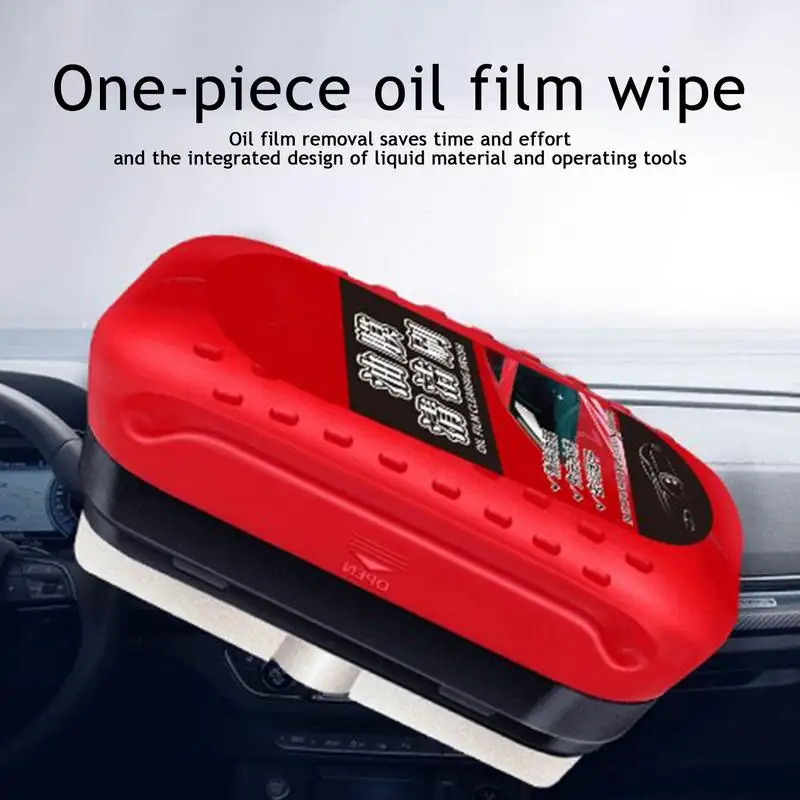 Car Glass Oil Film Cleaner Ergonomic Film Removal Flexible Car Glass Cleaner Anti-Rain Fog Function For Front Windshield Side
Car Glass Oil Film Cleaner Ergonomic Film Removal Flexible Car Glass Cleaner Anti-Rain Fog Function For Front Windshield Side