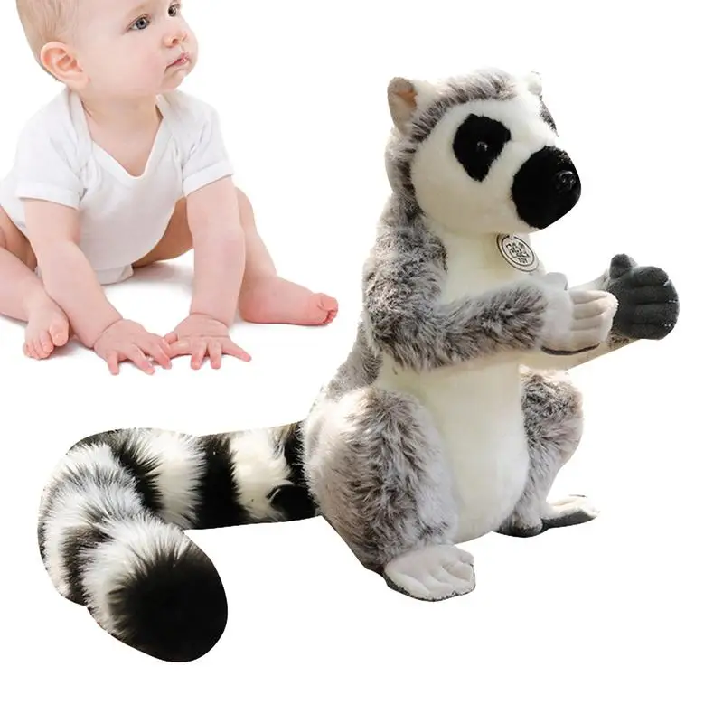 Simulation Lemur Plushie Cute Long Arm Monkey Doll Plush Toys Wild Ring Tailed Lemur Stuffed Toys Kids Birthday Christmas Gifts
Simulation Lemur Plushie Cute Long Arm Monkey Doll Plush Toys Wild Ring Tailed Lemur Stuffed Toys Kids Birthday Christmas Gifts