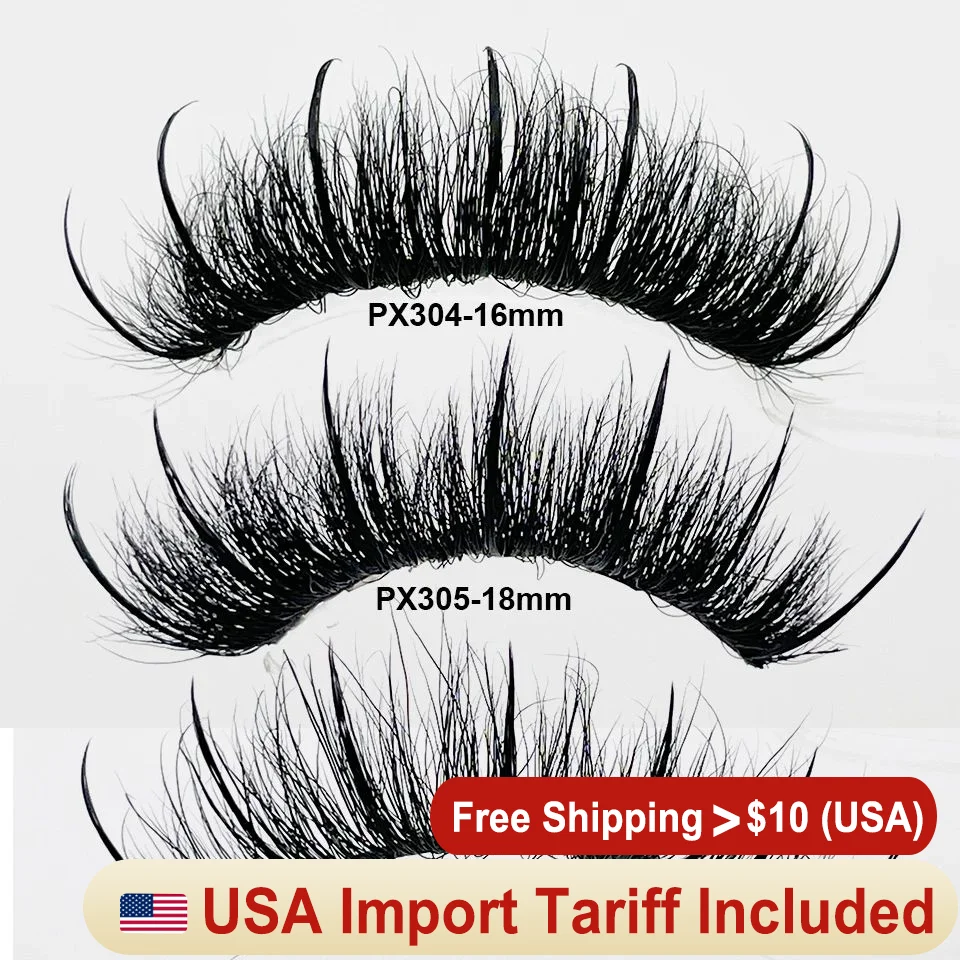 RED SIREN Mink Eyelashes With Spikes New Design 16mm/18mm/20mm/25mm Thick Natural Strip Lashes Mink Fluffy Lash Supplies
RED SIREN Mink Eyelashes With Spikes New Design 16mm/18mm/20mm/25mm Thick Natural Strip Lashes Mink Fluffy Lash Supplies
