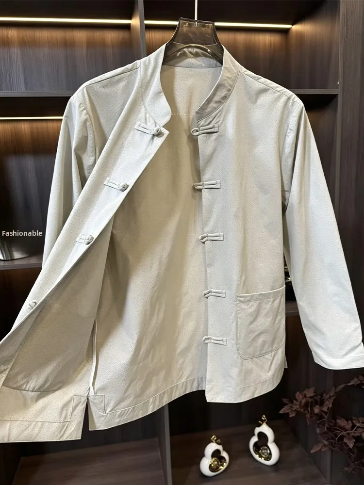 Men's Summer Lightweight Breathable Mesh Sun Protection Jacket Fashionable Simple Design Long Sleeve Traditional Chinese Styl...
Men's Summer Lightweight Breathable Mesh Sun Protection Jacket Fashionable Simple Design Long Sleeve Traditional Chinese Styl...