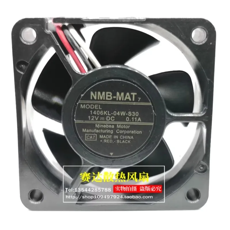 New Cooler Fan for NMB 3515 12V 0.11A 1406KL-04W-S30 Cooling Fan 35*35*15MM
New Cooler Fan for NMB 3515 12V 0.11A 1406KL-04W-S30 Cooling Fan 35*35*15MM