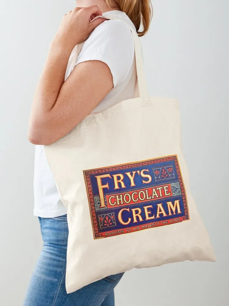 Vintage Fry's Chocolate Cream advert Tote Bag hand bag bags luxury women Fabric bag
Vintage Fry's Chocolate Cream advert Tote Bag hand bag bags luxury women Fabric bag