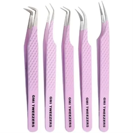 Fiber Tip Lash Tweezers for Eyelash Extension, Professional Stainless Steel Curved Tweezers for Easy Isolation and Separation
Fiber Tip Lash Tweezers for Eyelash Extension, Professional Stainless Steel Curved Tweezers for Easy Isolation and Separation