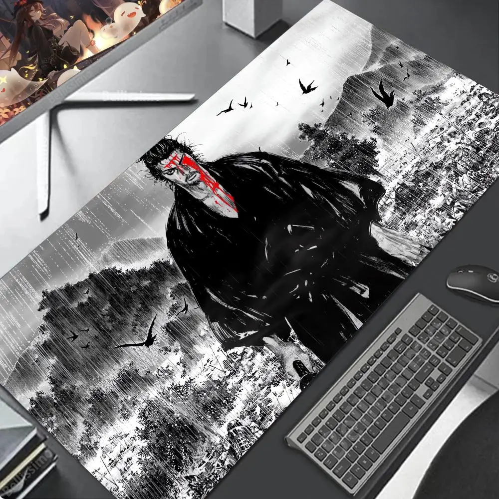 Miyamoto Musashi Vagabond Manga XXL 900x400 мм резиновый коврик для мыши большой игровой компьютерщик геймерский коврик для клавиатуры и мыши
Miyamoto Musashi Vagabond Manga XXL 900x400 мм резиновый коврик для мыши большой игровой компьютерщик геймерский коврик для клавиатуры и мыши