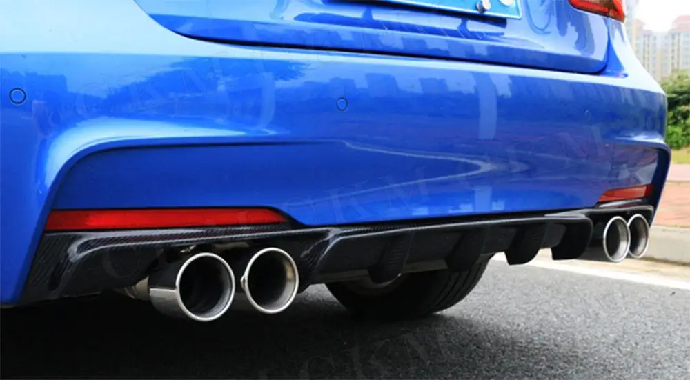 CKMUUER Carbon Look Rear Bumper Lip Diffuser Spoiler for BMW F30 F35 320i 328i M-sport 2012 -2018 Fins Shark Style
CKMUUER Carbon Look Rear Bumper Lip Diffuser Spoiler for BMW F30 F35 320i 328i M-sport 2012 -2018 Fins Shark Style