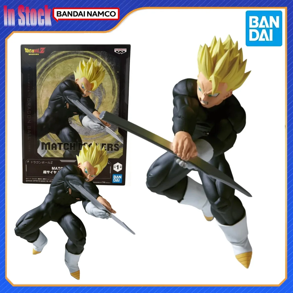Genuine Bandai Original Banpresto Match Makers Dragon Ball Z Super Saiyan 15cm Son Gohan Action Figure Model Kits Gift for Kids
Genuine Bandai Original Banpresto Match Makers Dragon Ball Z Super Saiyan 15cm Son Gohan Action Figure Model Kits Gift for Kids