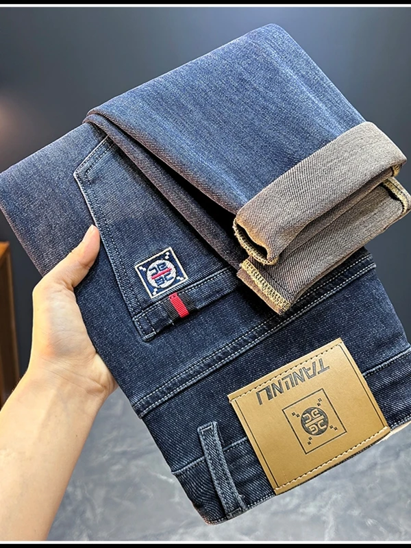 Мужские повседневные джинсы премиум-класса, прямого кроя, зауженные, с эластичным поясом, длинные брюки, модные, простые, универсальные, весна 2025
Мужские повседневные джинсы премиум-класса, прямого кроя, зауженные, с эластичным поясом, длинные брюки, модные, простые, универсальные, весна 2025