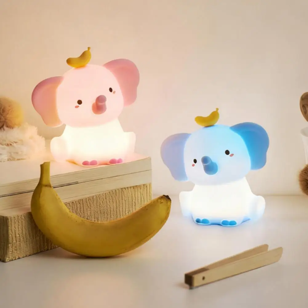 Durable Kids Night Light Elephant Night Light Silicone Lamp Dimmable Touch Control Nursery Decor Rechargeable Led for Kids
Durable Kids Night Light Elephant Night Light Silicone Lamp Dimmable Touch Control Nursery Decor Rechargeable Led for Kids