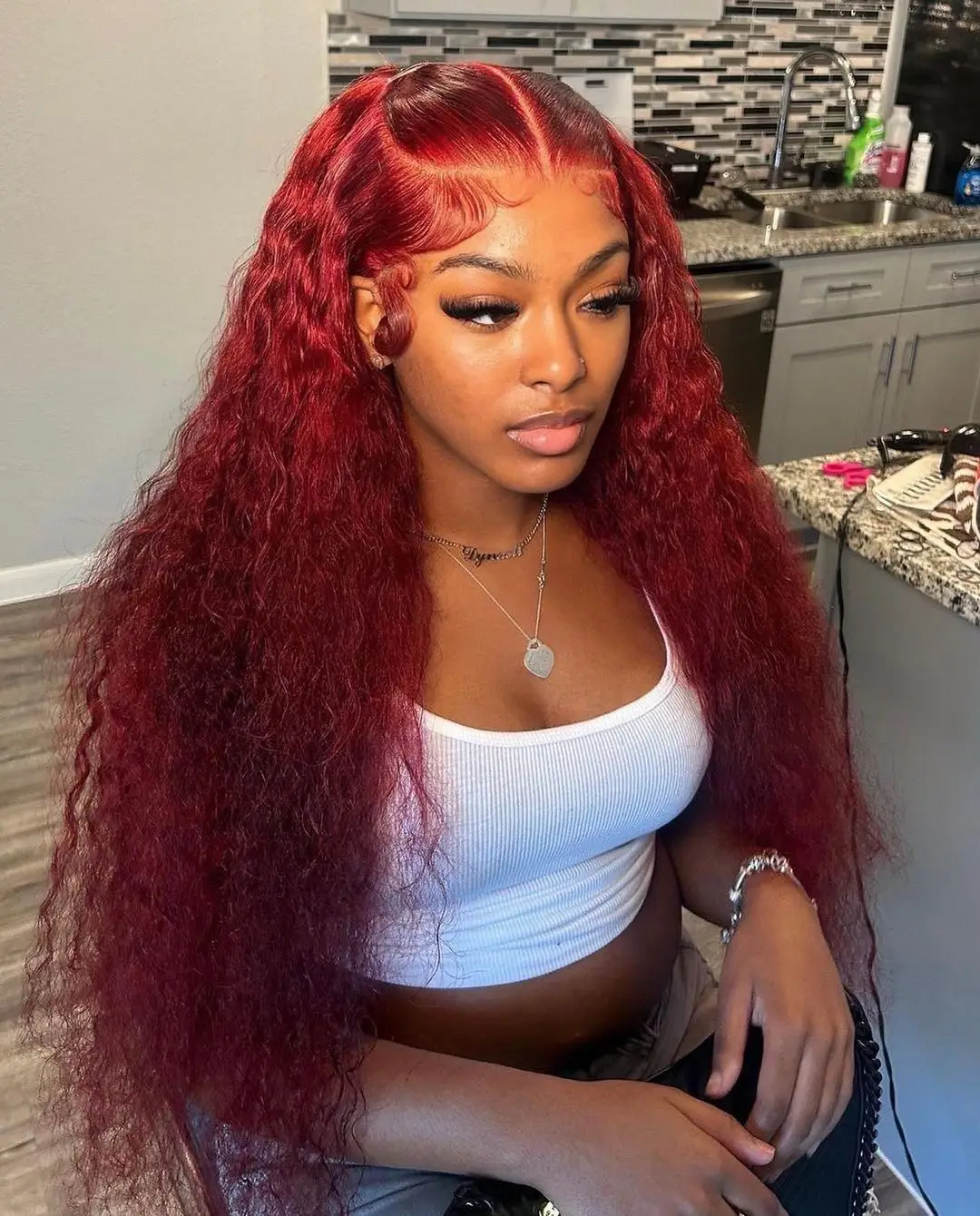 Burgundy Deep Wave Frontal Wig Colored Lace Front 13x4 13x6 Hd Transparent Lace Front Human Hair Wigs Red Human Hair Hig 99j
Burgundy Deep Wave Frontal Wig Colored Lace Front 13x4 13x6 Hd Transparent Lace Front Human Hair Wigs Red Human Hair Hig 99j
