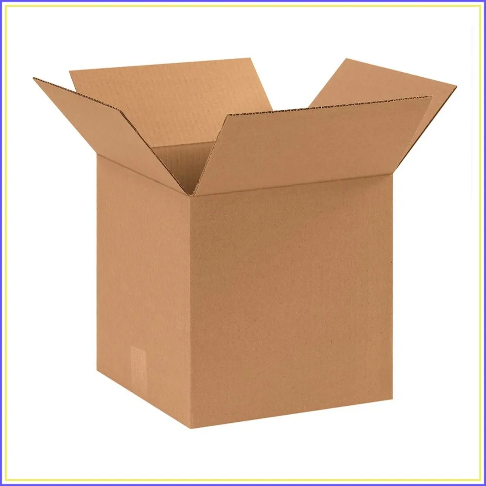 11" x 11" x 11" Corrugated Cardboard Box, Kraft, Pack of 25, for Shipping, Packing, Moving
11" x 11" x 11" Corrugated Cardboard Box, Kraft, Pack of 25, for Shipping, Packing, Moving
