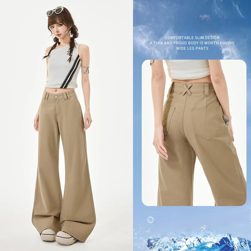 2026 Spring New Women's Lyocell Flare Casual Pants Cotton Legs Loose Fit Casual Slant Pockets Comfortable Breathable Trousers
2026 Spring New Women's Lyocell Flare Casual Pants Cotton Legs Loose Fit Casual Slant Pockets Comfortable Breathable Trousers