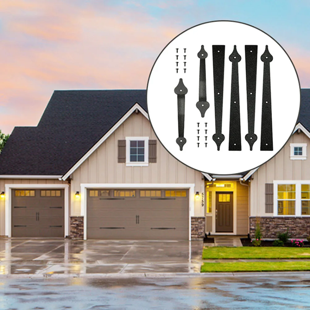 1 set Garage Door Handle Replacement Carbon Steel Hinges Rust Resistant Heavy Duty Cupboard Furniture Decorative Hinges
1 set Garage Door Handle Replacement Carbon Steel Hinges Rust Resistant Heavy Duty Cupboard Furniture Decorative Hinges