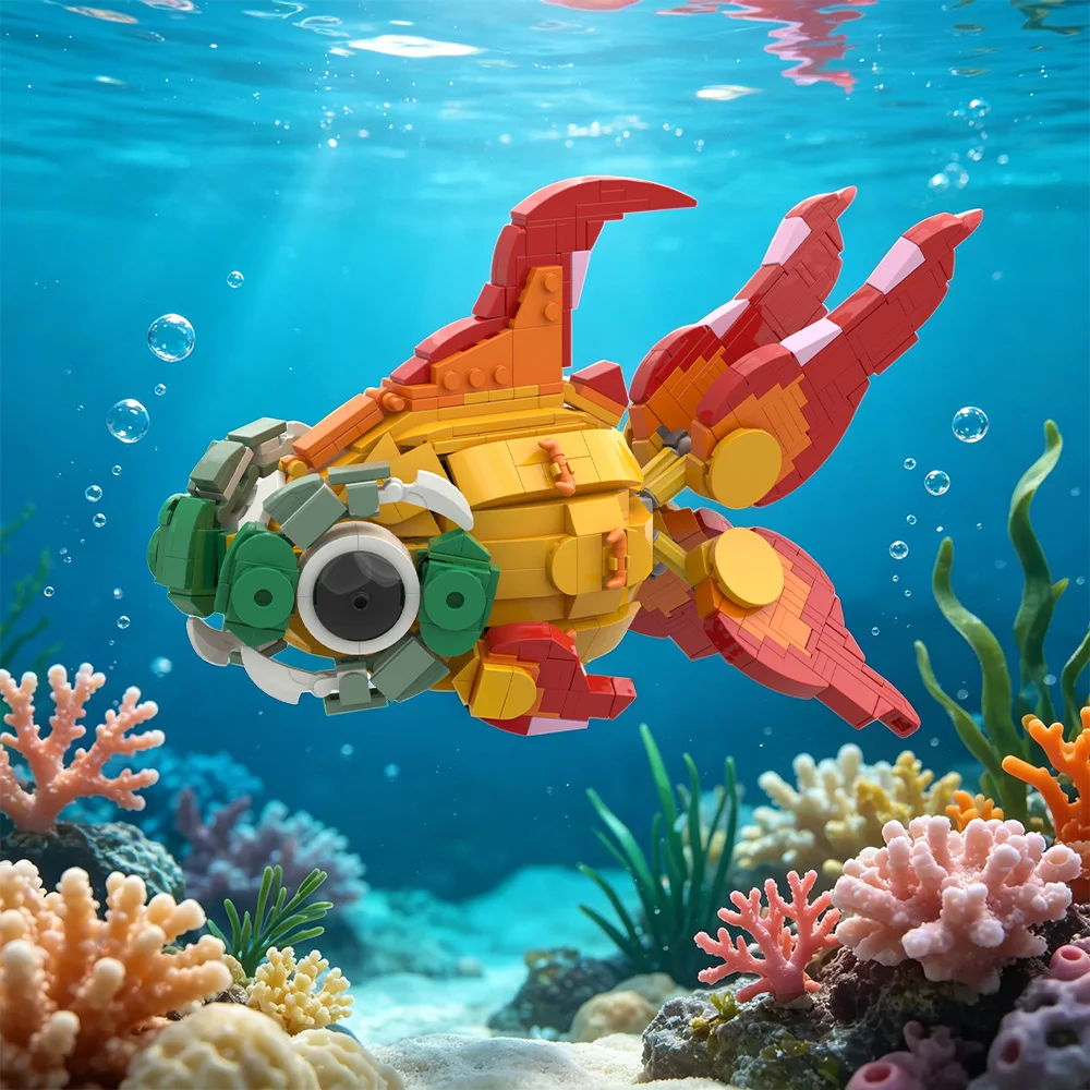 MOC Chi-Yu Building Blocks Classic Game Goldfish Pets Desktop Decoration Animal Bricks Toy Adult Gift
MOC Chi-Yu Building Blocks Classic Game Goldfish Pets Desktop Decoration Animal Bricks Toy Adult Gift