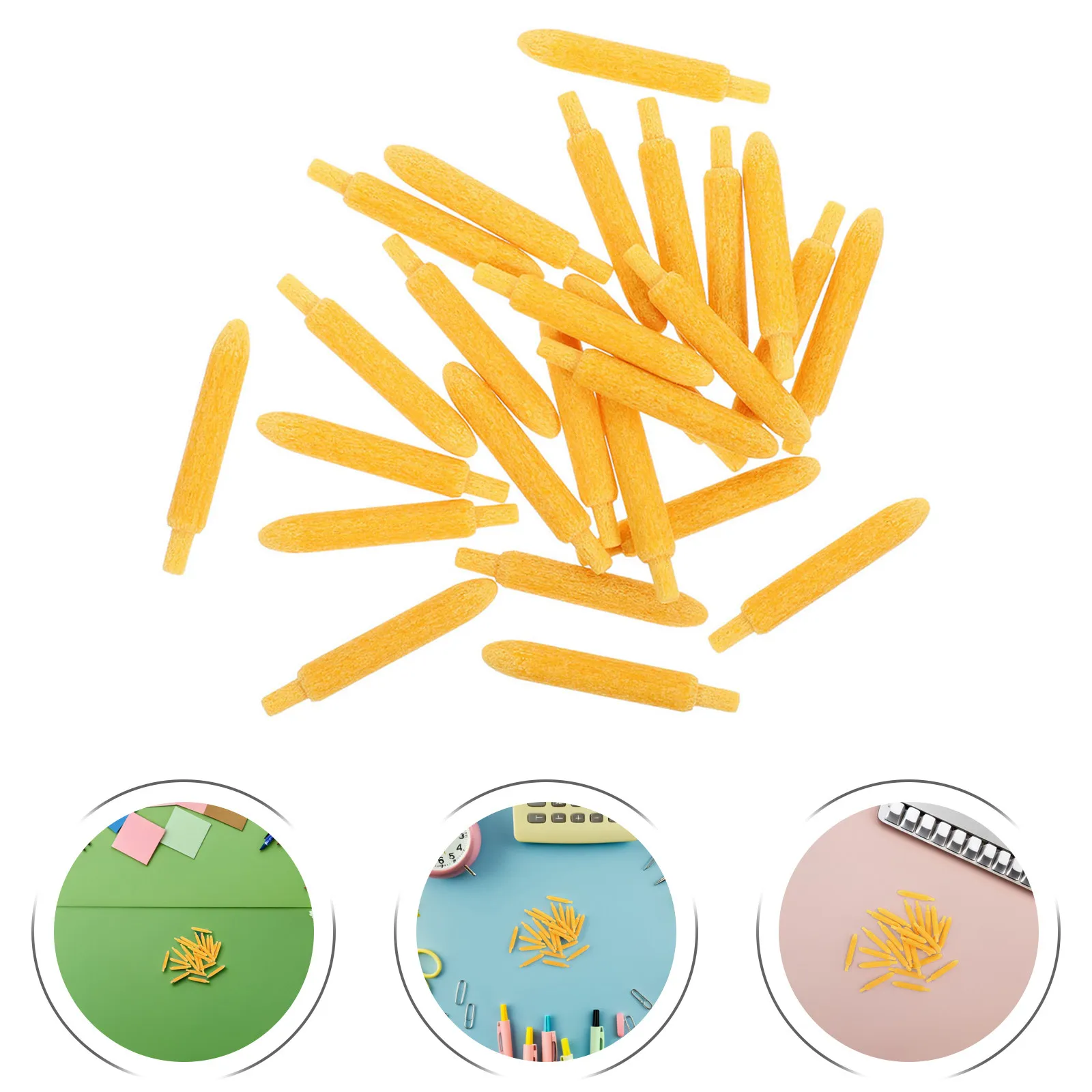 50Pcs Acrylic Paint Marker Replacement Nibs with Tail High Durability Smooth Ink Flow Breathable Tips for Painting Calligraphy
50Pcs Acrylic Paint Marker Replacement Nibs with Tail High Durability Smooth Ink Flow Breathable Tips for Painting Calligraphy