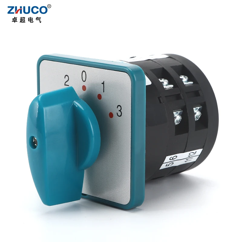 ZHUCO LW6D-5/C033.2 5A 4-позиционный 2-0-1-3 синяя панель 12-контактные винты электрический универсальный поворотный кулачковый переключатель
ZHUCO LW6D-5/C033.2 5A 4-позиционный 2-0-1-3 синяя панель 12-контактные винты электрический универсальный поворотный кулачковый переключатель