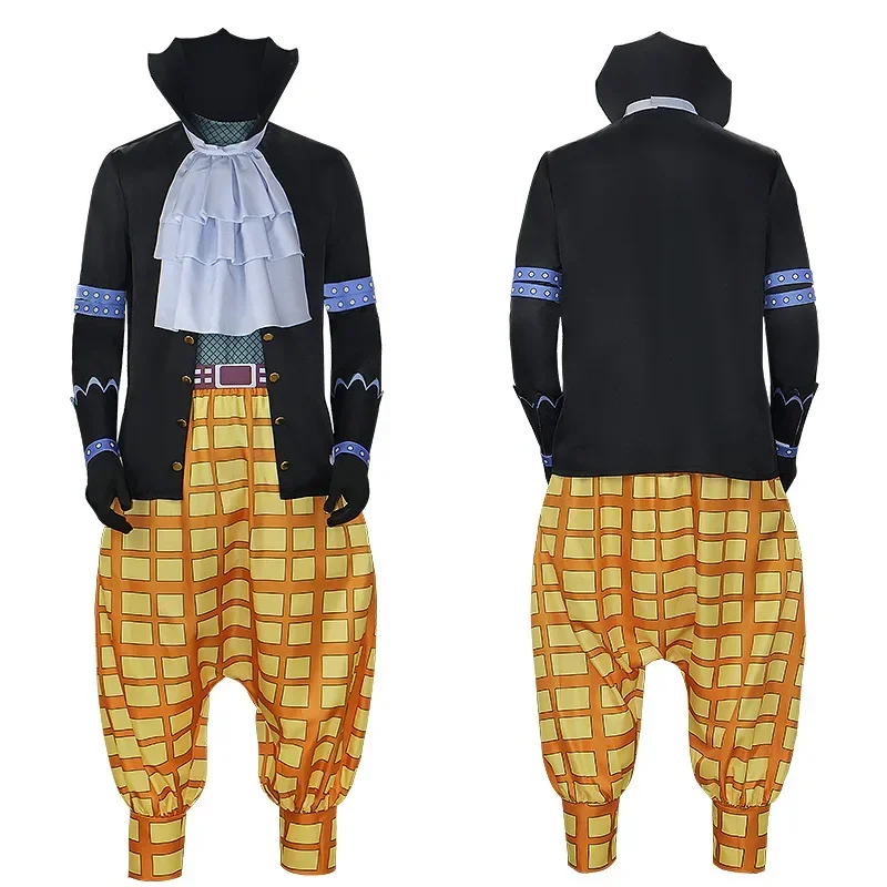 Anime Gekko Moria Cosplay Costume Men Coat Pants Full Set Oka Shichibukai Moria Role Play Uniform Suit Halloween Carnival Party
Anime Gekko Moria Cosplay Costume Men Coat Pants Full Set Oka Shichibukai Moria Role Play Uniform Suit Halloween Carnival Party