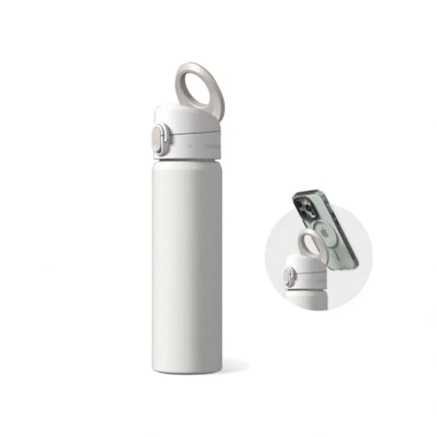 AquaStand Magnetic Bottle Round Mouth Stainless Steel Insulated Water Bottle Sport Bottle with MagSafe Compatible Handle Tripod
AquaStand Magnetic Bottle Round Mouth Stainless Steel Insulated Water Bottle Sport Bottle with MagSafe Compatible Handle Tripod
