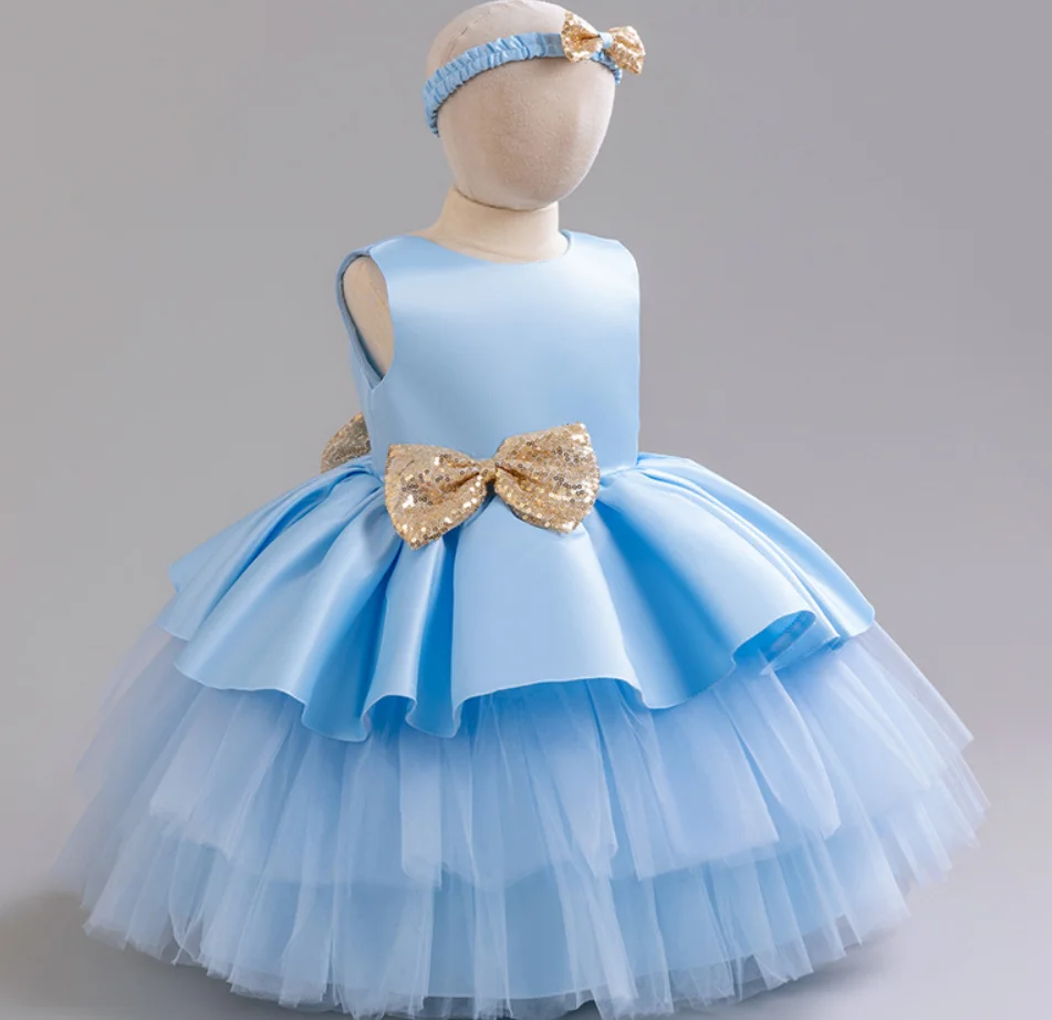 Girls Tulle Puffy Princess Cake Dress Kids Birthday Wedding Pageant Formal Gown Children Performance Costume
Girls Tulle Puffy Princess Cake Dress Kids Birthday Wedding Pageant Formal Gown Children Performance Costume