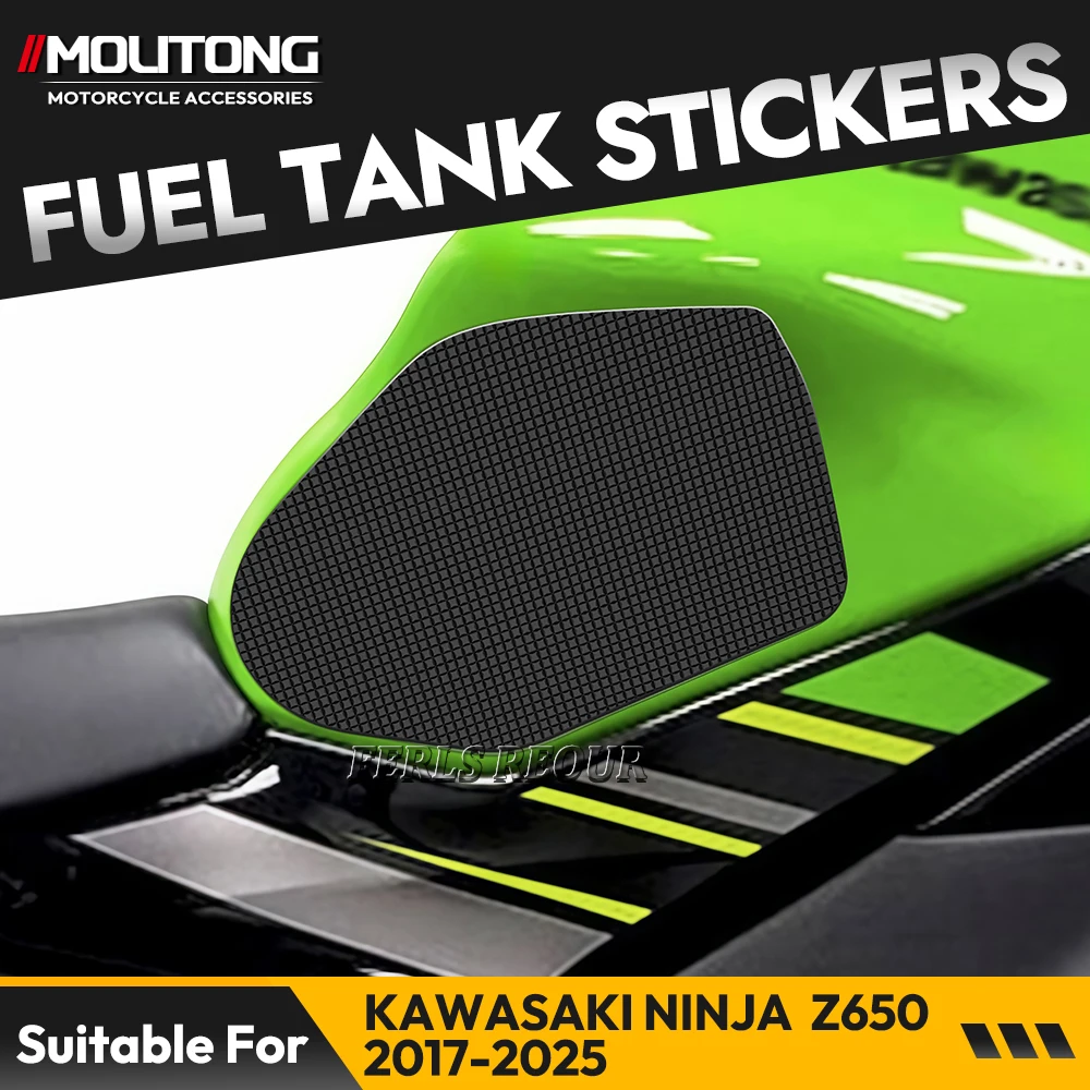 Fuel tank sticker for Kawasaki Ninja 650 2017-2025,black,anti-slip fuel tank mat,motorcycle fuel tank protector,anti-scratch mat
Fuel tank sticker for Kawasaki Ninja 650 2017-2025,black,anti-slip fuel tank mat,motorcycle fuel tank protector,anti-scratch mat