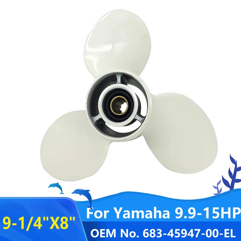 Алюминиевый Пропеллер ifree для лодки, 9-1/4x8, подходит для Yamaha 9.9-15HP, 8 Tooth Spine, OEM No. 683-45947-00-EL
Алюминиевый Пропеллер ifree для лодки, 9-1/4x8, подходит для Yamaha 9.9-15HP, 8 Tooth Spine, OEM No. 683-45947-00-EL