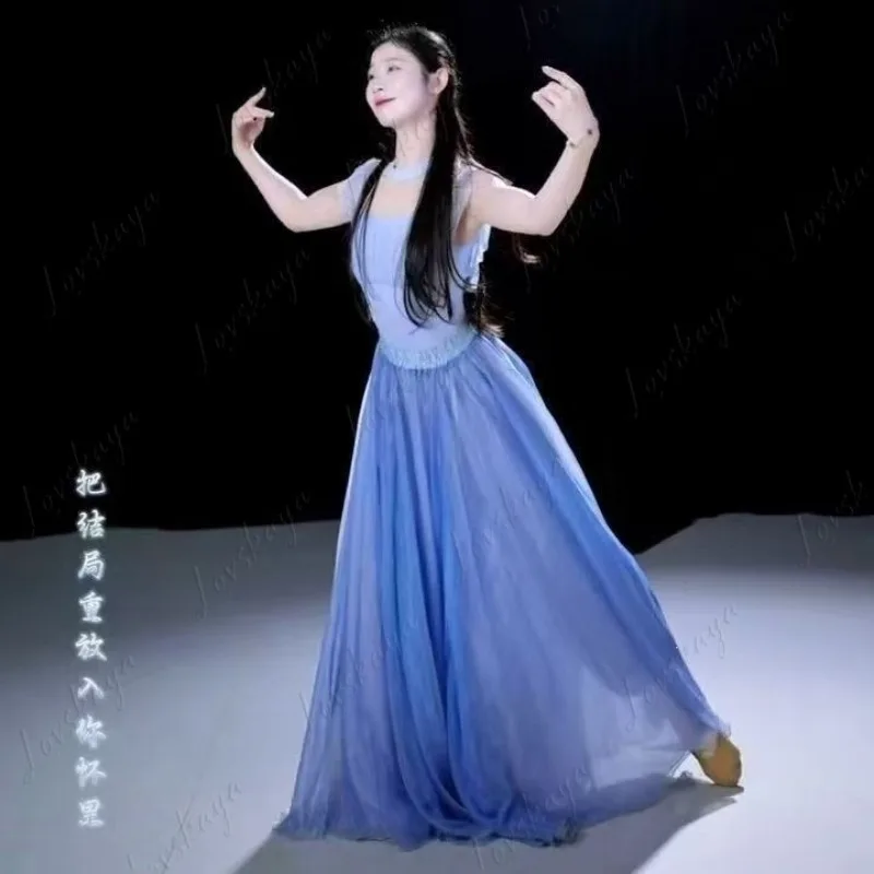 900 Degree Double Tencel Classical Dance Big Swing Half Skirt Art Exam Wear
900 Degree Double Tencel Classical Dance Big Swing Half Skirt Art Exam Wear