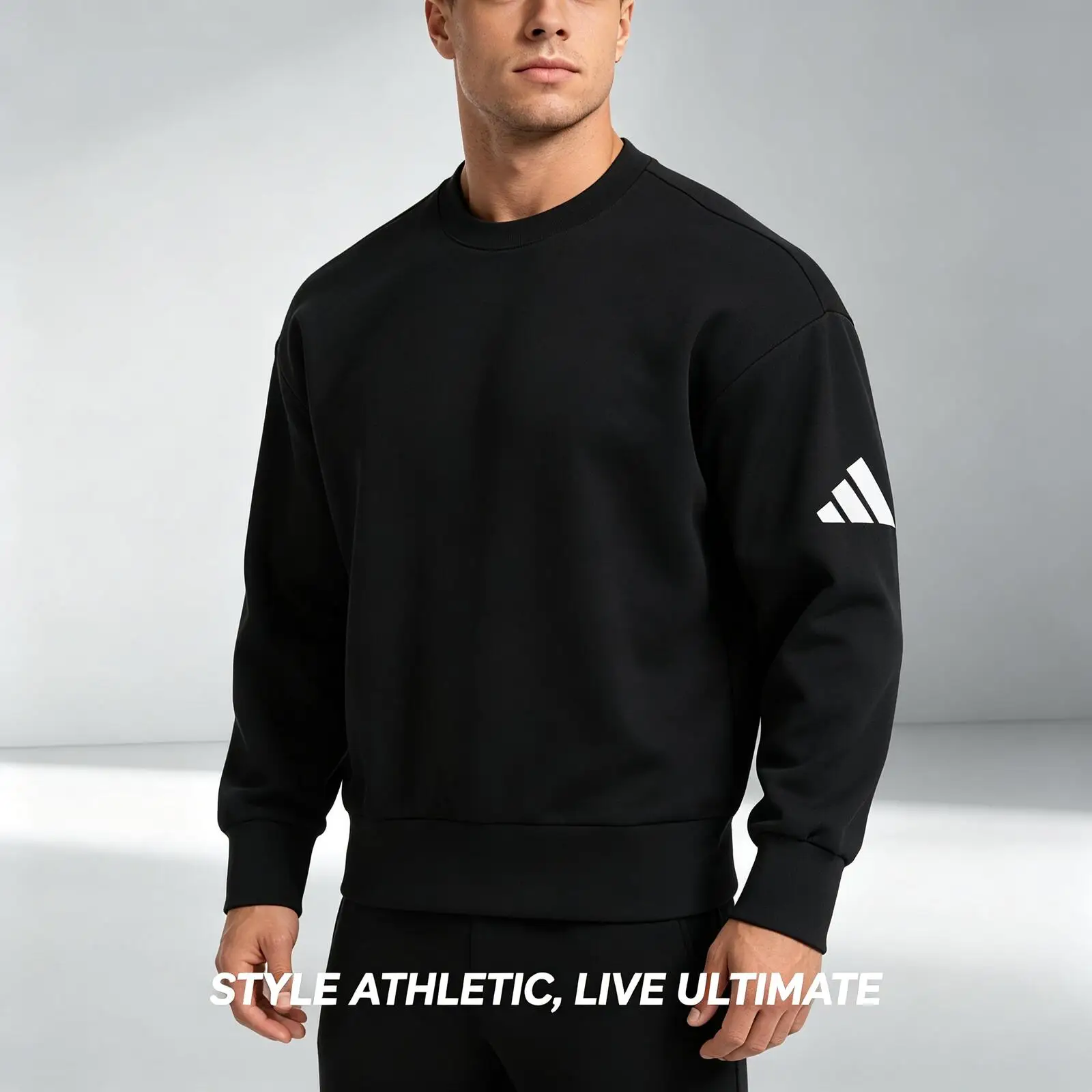 Adidas Men Sportswear Fashion Comfortable Outdoor Fitness Running Training Casual Sweatshirt JF3542
Adidas Men Sportswear Fashion Comfortable Outdoor Fitness Running Training Casual Sweatshirt JF3542