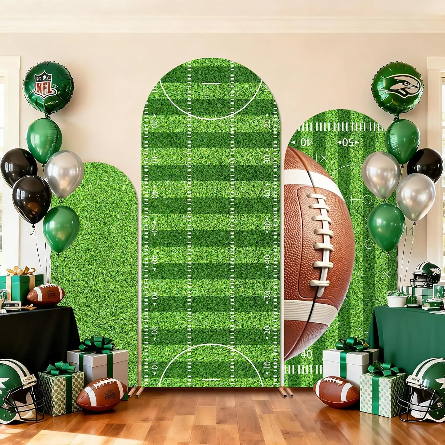 LS 2-Sided Arch Cover Rugby Themed Party Decoration Backdrop Baby Shower Arch Wall Kids Birthday Party Photo Banner Props
LS 2-Sided Arch Cover Rugby Themed Party Decoration Backdrop Baby Shower Arch Wall Kids Birthday Party Photo Banner Props