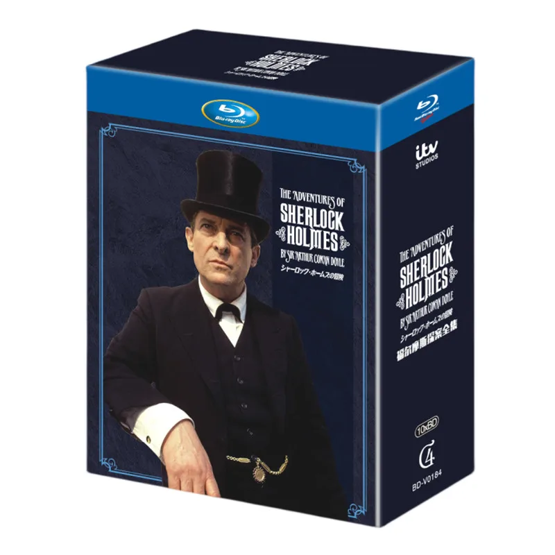 Полное собрание серии о Шерлоке Холмсе: коллекционное издание на 10 Blu-ray дисках
Полное собрание серии о Шерлоке Холмсе: коллекционное издание на 10 Blu-ray дисках