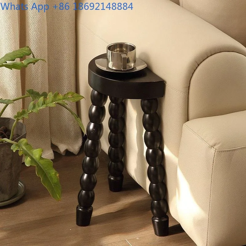 Черный маленький чайный столик из массива дерева, диван, круглый столик, прикроватная тумбочка, винтажный французский минималистичный низкий стеллаж для хранения
Черный маленький чайный столик из массива дерева, диван, круглый столик, прикроватная тумбочка, винтажный французский минималистичный низкий стеллаж для хранения