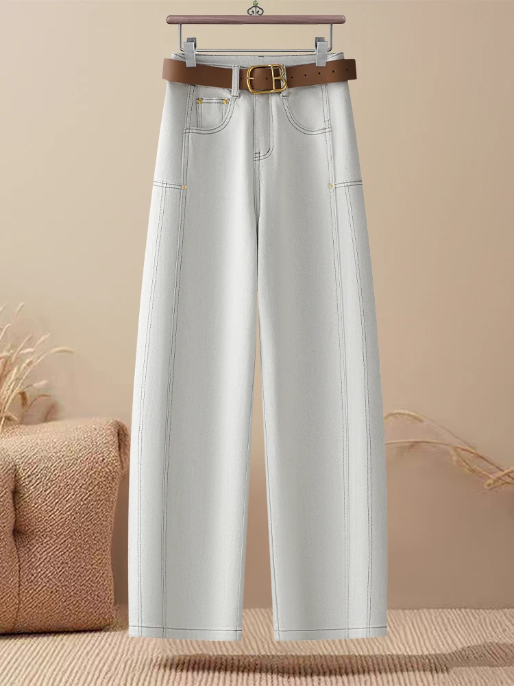 High Waist Wide Leg Jeans Women's Spring Autumn 2026 New Style Knife Slimming Banana Pants Korean Style Commute Fashion
High Waist Wide Leg Jeans Women's Spring Autumn 2026 New Style Knife Slimming Banana Pants Korean Style Commute Fashion
