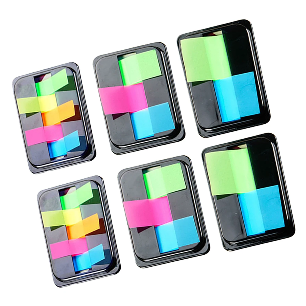 6 Boxes Fluorescent PET Neon Tabs Arrow Color Page Markers Removable Adhesive Safe Plastic Material
6 Boxes Fluorescent PET Neon Tabs Arrow Color Page Markers Removable Adhesive Safe Plastic Material