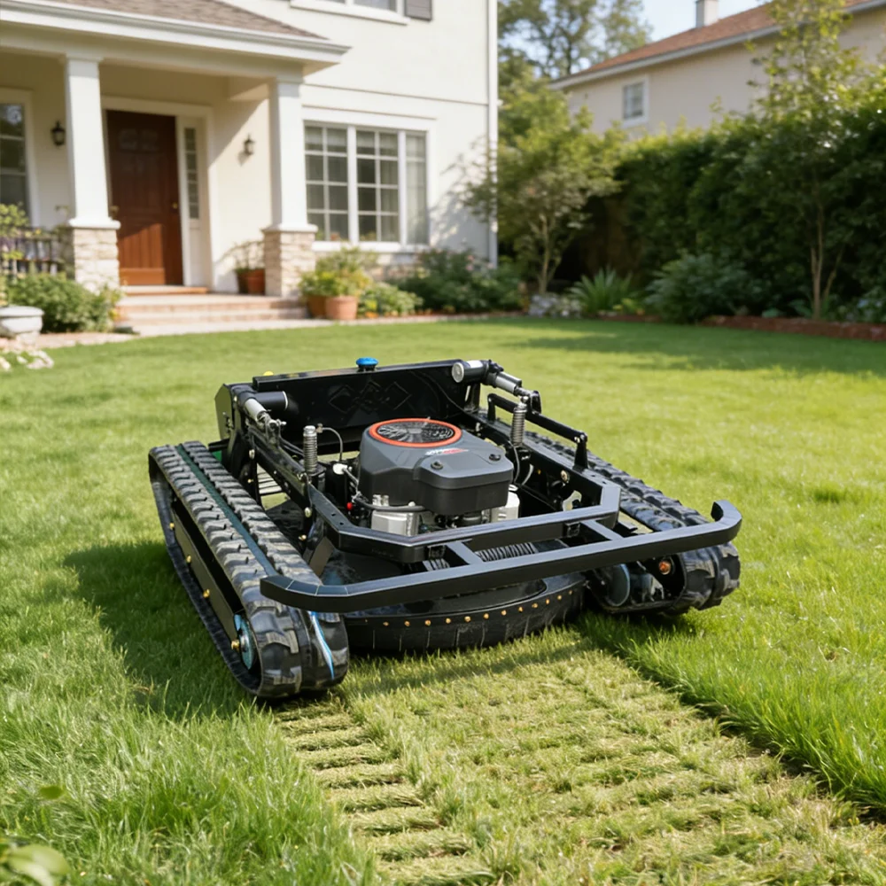 High Power All Terrain Remote Control Zero Turn Garden Tractor Crawler Lawn Mower 48 60 72 Inch Grass Cutting Machine
High Power All Terrain Remote Control Zero Turn Garden Tractor Crawler Lawn Mower 48 60 72 Inch Grass Cutting Machine