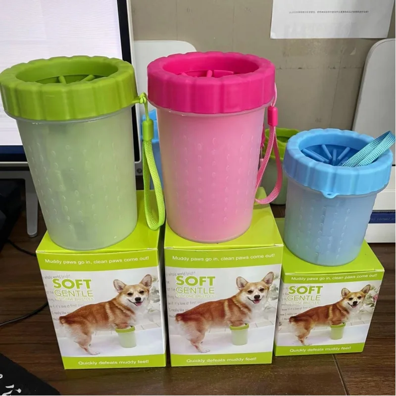 Portable Dog Paw Cleaning Cup, Pet Grooming Accessory
Portable Dog Paw Cleaning Cup, Pet Grooming Accessory