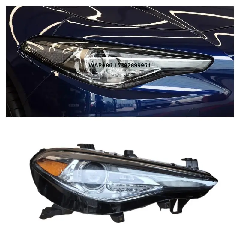 For Giulia Headlight Assembly 2017-2021 2022 US Original Headlamp Lens Xenon Lamp High-quality American HID Car Light
For Giulia Headlight Assembly 2017-2021 2022 US Original Headlamp Lens Xenon Lamp High-quality American HID Car Light