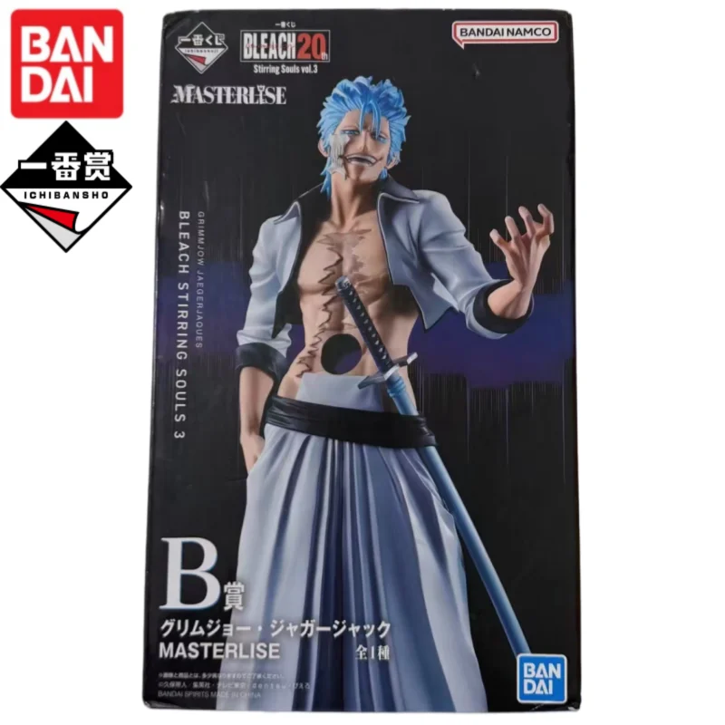In Stock Bandai Banpresto Original Ichiban Kuji Bleach Realm Soul Surge Vol.3 Prize B Grimmjow Jaegerjaquez Masterlise
In Stock Bandai Banpresto Original Ichiban Kuji Bleach Realm Soul Surge Vol.3 Prize B Grimmjow Jaegerjaquez Masterlise
