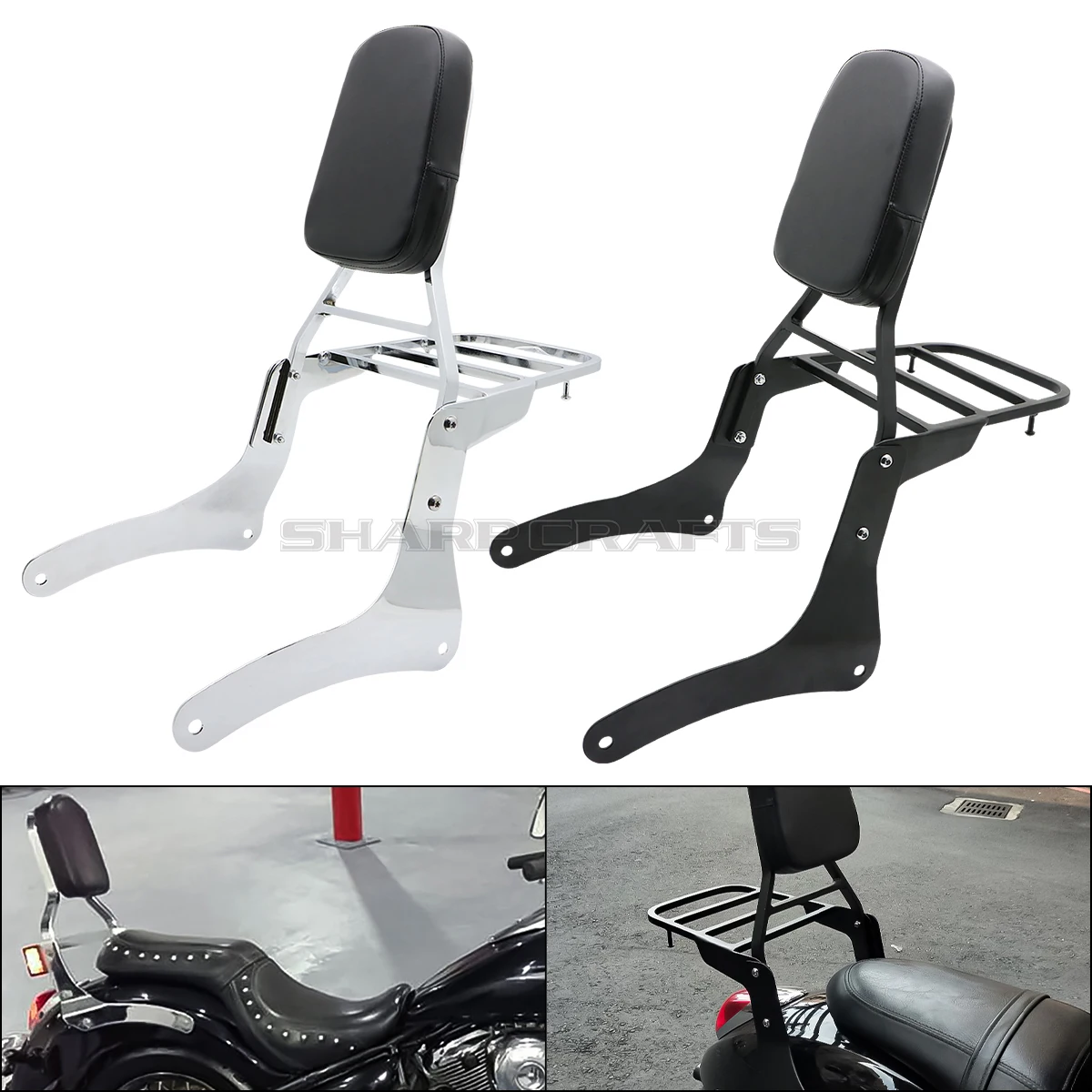 For Kawasaki Vulcan VN900 Passenger Backrest VN 900 Custom Classic 2006-2023 Motorcycle Parts Detachable Sissy Bar Luggage Rack
For Kawasaki Vulcan VN900 Passenger Backrest VN 900 Custom Classic 2006-2023 Motorcycle Parts Detachable Sissy Bar Luggage Rack