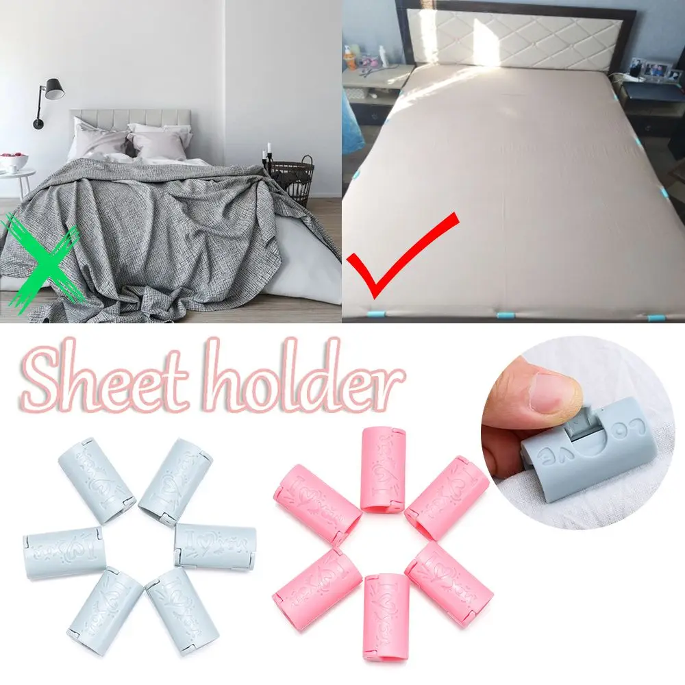 6PCS Non-slip Clamp Mattress Buckle Quilt Bed Cover Bed Pegs Sheet Clips Sheet Holder
6PCS Non-slip Clamp Mattress Buckle Quilt Bed Cover Bed Pegs Sheet Clips Sheet Holder