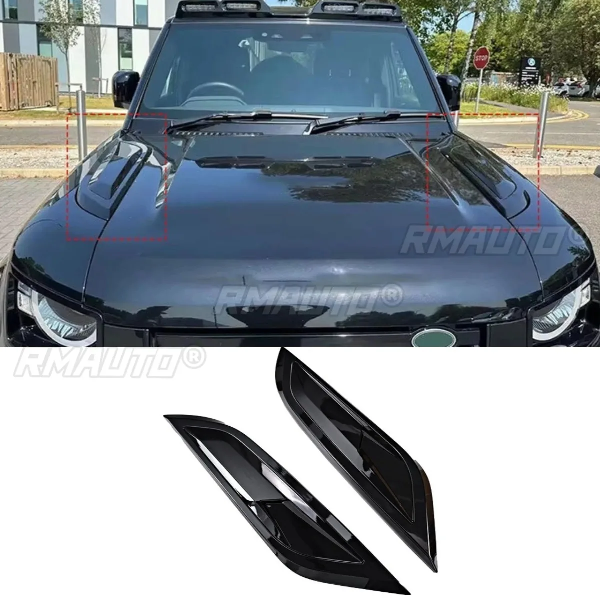 Car Front Bumper Grill Vent Air Vent Outlet Covers Chin Body Kit For Land Rover Defender 90 110 130 2020-2025 Car Accessories
Car Front Bumper Grill Vent Air Vent Outlet Covers Chin Body Kit For Land Rover Defender 90 110 130 2020-2025 Car Accessories