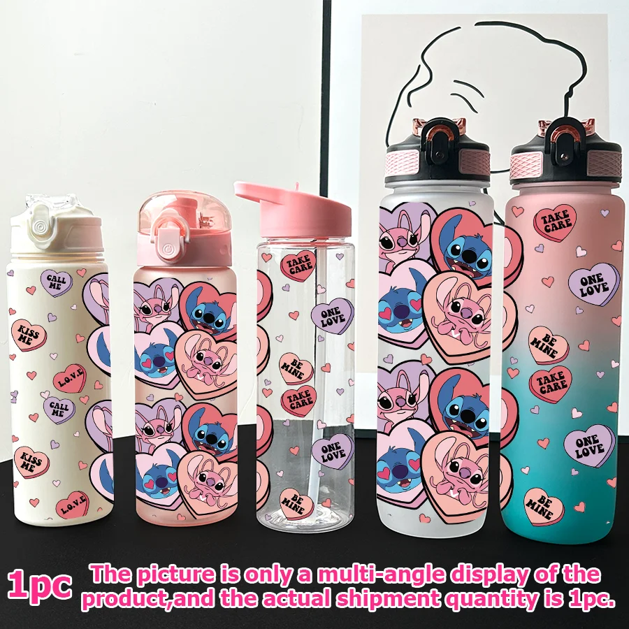 1 шт. Disney, вышивка, ангел с принтом 23-32 унций, многопластиковая бутылка для воды, портативная спортивная чашка для воды, подарок на день рождения
1 шт. Disney, вышивка, ангел с принтом 23-32 унций, многопластиковая бутылка для воды, портативная спортивная чашка для воды, подарок на день рождения