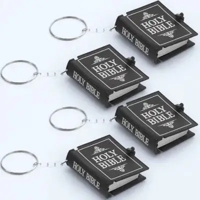 4 Pcs Mini Scripture Keychain Handbag Pendants Jesus Book Baby Shower Bible Verse Keychains Paper Hanging Keyring Nurse
4 Pcs Mini Scripture Keychain Handbag Pendants Jesus Book Baby Shower Bible Verse Keychains Paper Hanging Keyring Nurse