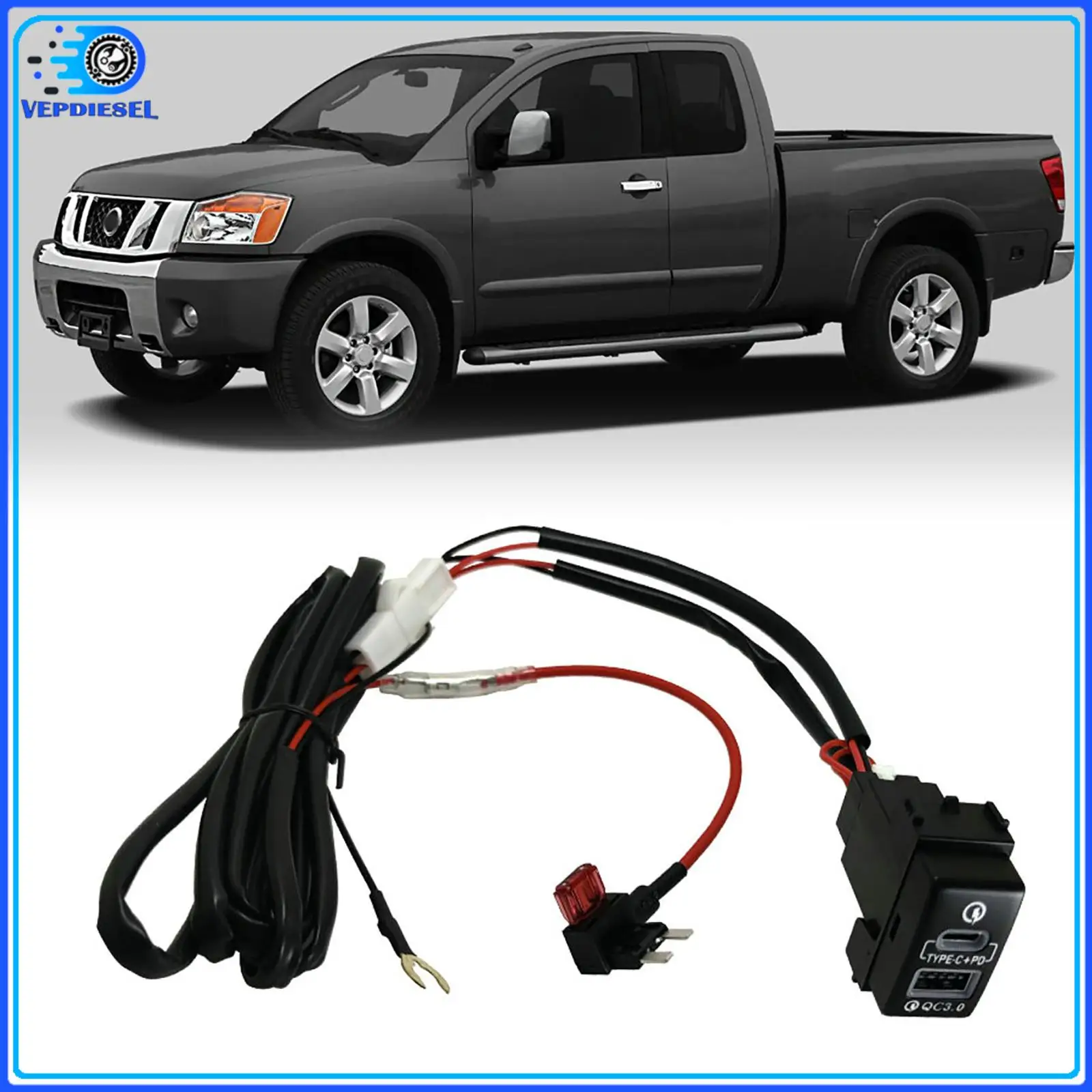 New USB QC3.0 Charger PD Accessories For Versa Quest Tiida Pulsar Latio 370Z 2004-2021 G37 G25 FX45 FX35 2003-2012
New USB QC3.0 Charger PD Accessories For Versa Quest Tiida Pulsar Latio 370Z 2004-2021 G37 G25 FX45 FX35 2003-2012