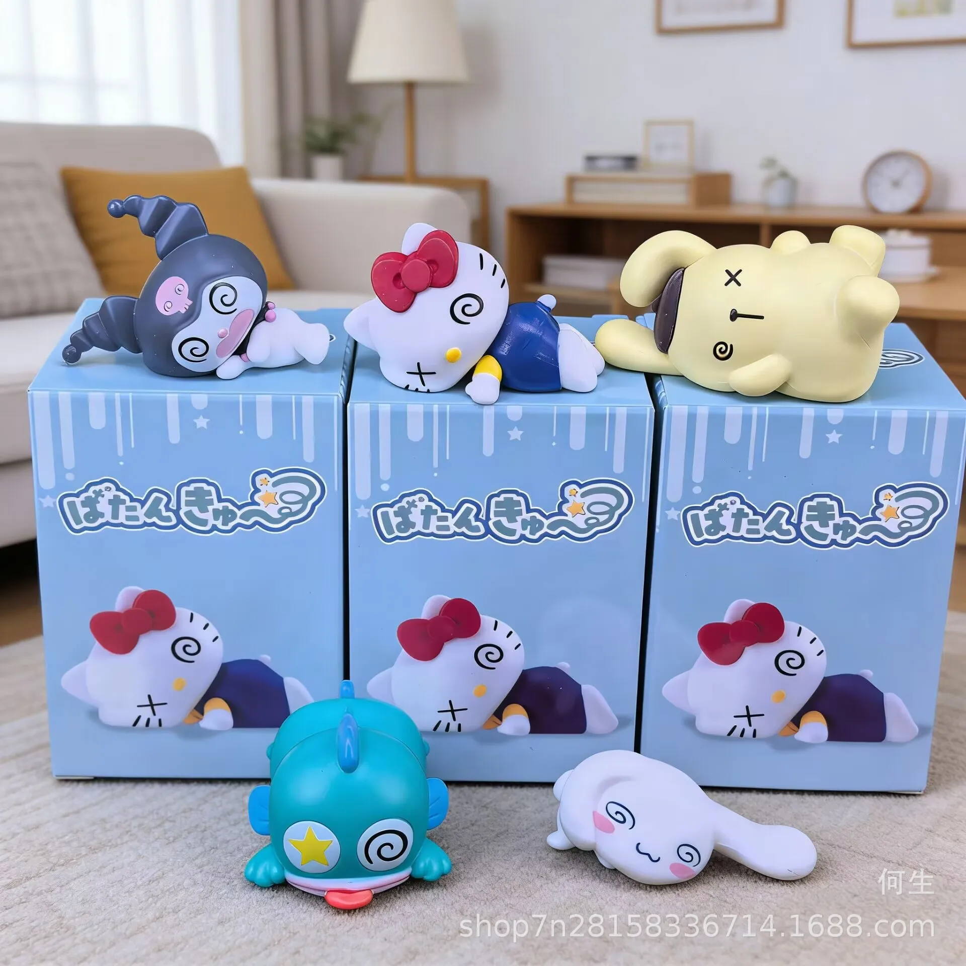 Sanrio Characters Dizzy Sleepy Kuromi Hello Kitty Cinnamoroll Mystery Blind Box Gifts Toy Model Anime Figures Collect Ornaments
Sanrio Characters Dizzy Sleepy Kuromi Hello Kitty Cinnamoroll Mystery Blind Box Gifts Toy Model Anime Figures Collect Ornaments