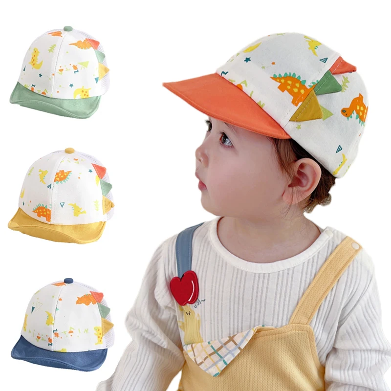 1-3Y Summer Baby Cap New Dinosaur Baseball Caps for Boy Girl Breathable Mesh Toddler Infant Hat Kids Sun Protection Accessories
1-3Y Summer Baby Cap New Dinosaur Baseball Caps for Boy Girl Breathable Mesh Toddler Infant Hat Kids Sun Protection Accessories