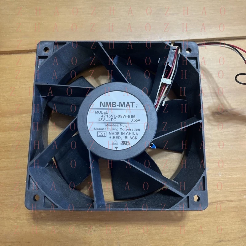 L+ 5pcs for NMB-MAT 4715VL-09W-B66 DC 48V 0.55A 120*120*38mm Heatsink Cooling Fan
L+ 5pcs for NMB-MAT 4715VL-09W-B66 DC 48V 0.55A 120*120*38mm Heatsink Cooling Fan
